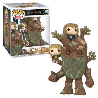 Funko POP! Treebeard w/ Merry &amp; Pipin 6 Inch 1579 Lord of The Rings R