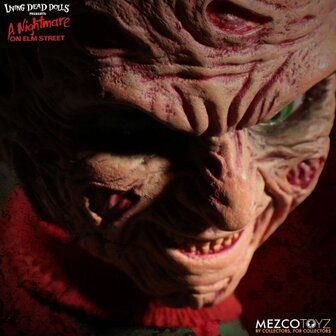 Mezco - Livbing Dead Dolls - Nightmare on Elm Street Talking Freddy Krueger 25 cm