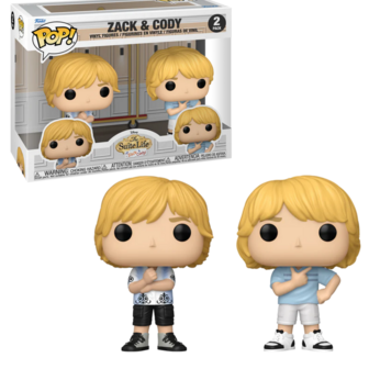 FUNKO POP! ZACK &amp; CODY 2-Pack THE SUITE LIFE OF ZACK &amp; CODY Pre-Order