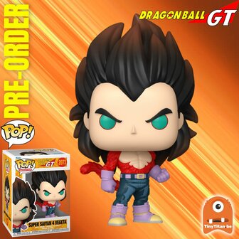 FUNKO POP! Super Saiyan 4 Vegeta 2073 Dragon Ball GT Pre-Order