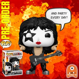 FUNKO POP! ROCKS THE STARCHILD (R&amp;R ALL NIGHT) 472 KISS Pre-Order
