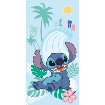 LILO &amp; STITCH - Aloha - Beach Towel 100% Cotton - 70x140cm