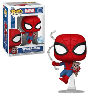 FUNKO POP! Spider-Man with Sandwich 1449 Marvel Exclusive