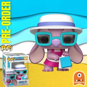 FUNKO POP! Angel with bags 1574 Lilo &amp; Stitch Disney Exclusive Pre-Order