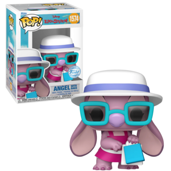 FUNKO POP! Angel with bags 1574 Lilo &amp; Stitch Disney Exclusive Pre-Order