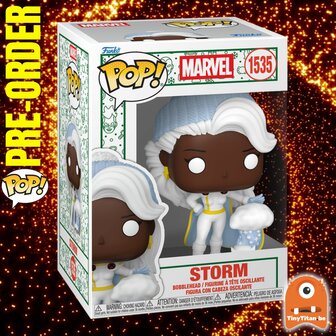 FUNKO POP! Storm with Snowman 1535 Marvel x-men Holiday Pre-Order
