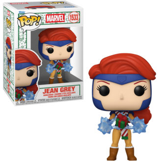 FUNKO POP! Jean Grey with Present 1533 Marvel x-men Holiday Pre-Order