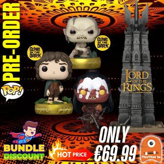 FUNKO POP! Super Discount Bundle of 3 THE LORD OF THE RINGS Pre-Order