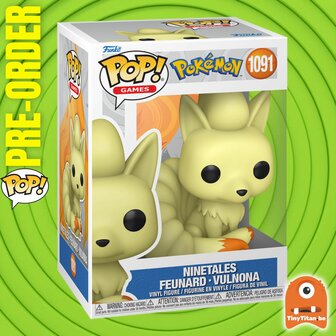 FUNKO POP! Ninetales 1091 Pokemon Pre-Order