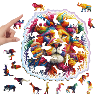 Soft Lion 150 Wooden Puzzle