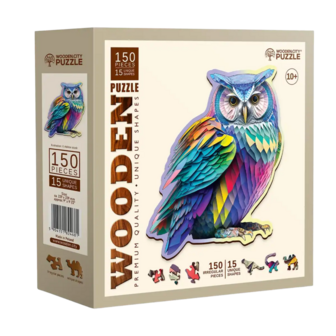 Trendy Owl 150 Wooden Puzzle