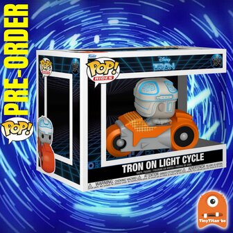 FUNKO POP! RIDE Tron on Light Cycle 134 Tron Pre-Order