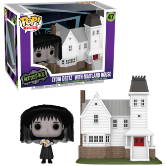 FUNKO POP! TOWN Lydia Deetz with Maitland House 47 BeetleJuice Pre-Order