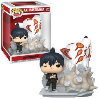 FUNKO POP! Moments Aki Hayakawa with Fox Devil 1972 Chainsaw Man Pre-Order