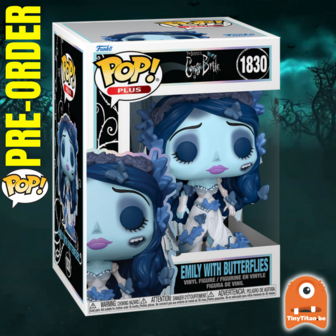 FUNKO POP! Plus Emily with Butterflies 1830 Corpse Bride Pre-Order