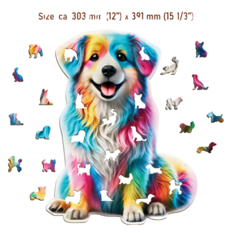 Rainbow Buddy 250 Wooden Puzzle