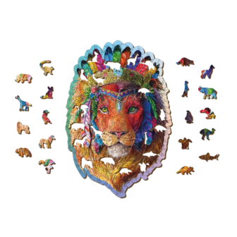 Mystic Lion 250 Wooden Puzzle