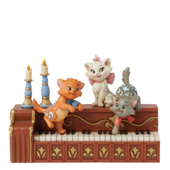 Disney Traditions Paws at Play (Aristocats Kittens on Piano Figurine) 6016349