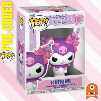 FUNKO POP! Kuromi Grumpy 119 KUROMI 20TH ANNIVERSARY Pre-Order