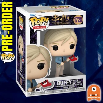 FUNKO POP! BUFFY WITH SCYTHE 1728 BUFFY THE VAMPIRE SLAYER Pre-Order