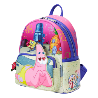 LOUNGEFLY Nickelodeon Spongebob &amp; Patrick Backpack
