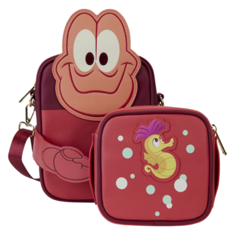 LOUNGEFLY Sebastian Shoulder Bag, The Little Mermaid 35th Anniversary