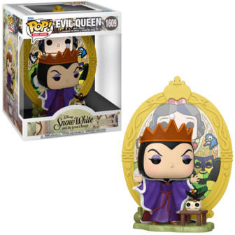 FUNKO POP! DLX EVIL QUEEN STAINED GLASS 1609 VILLAINS Pre-Order
