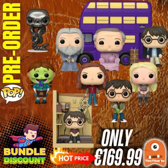 FUNKO POP! Super Discount Bundle of 9 Harry Potter Pre-Order