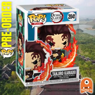 Funko POP! TANJIRO DANCING FLASH 2041 DEMON SLAYER Pre-Order