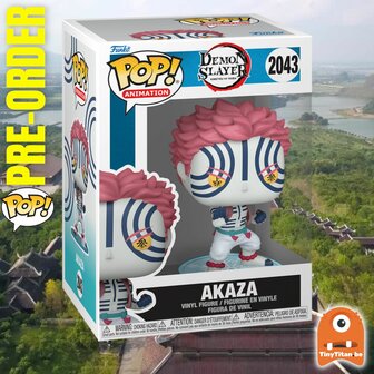 Funko POP! AKAZA 2043 DEMON SLAYER Pre-Order