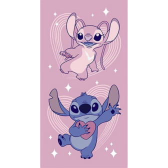 LILO &amp; STITCH - Angel - Beach Towel 100% Polyester - 70x140cm