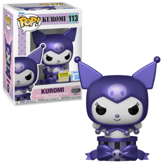 Funko POP! Kuromi in Gift Box (Metallic) 113 SDCC Sanrio Exclusive