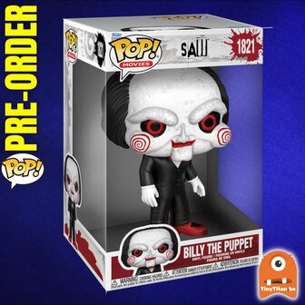 Funko POP! Jumbo Billy the Puppet 10 INCH 1821 SAW  Pre-Order