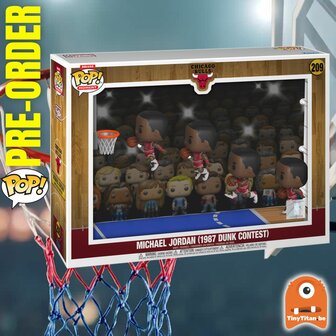 Funko POP! &#039;87 DUNK CONTEST 209 BULLS Pre-Order