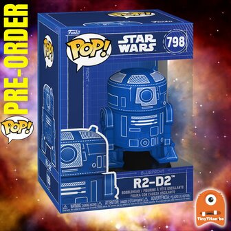 Funko POP! R2D2 BLUEPRINT 798 STAR WARS Pre-Order