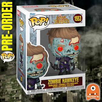 Funko POP! ZOMBIE HAWKEYE 1553 MARVEL ZOMBIES Pre-Order