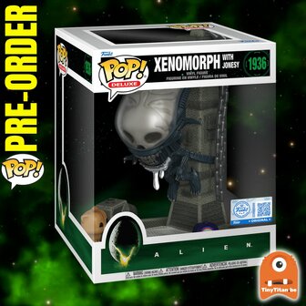 FUNKO POP! DLX Xenomorph With Jonesy 1936 ALIEN Exclusive Pre-Order
