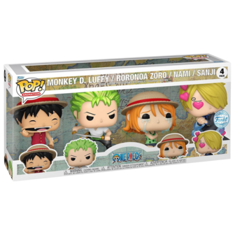 Funko POP! One Piece 4-Pack Exclusive