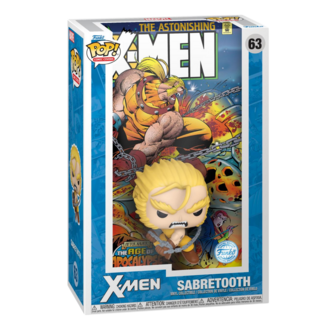 Funko POP! Marvel Comic Cover: X-Men - Sabretooth 63 Exclusive