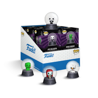 Mystery Minis THE NIGHTMARE BEFORE CHRISTMAS SNOW GLOBE