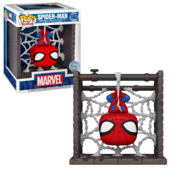 FUNKO POP! Deluxe Spider-man webbed 1462 Marvel Exclusive