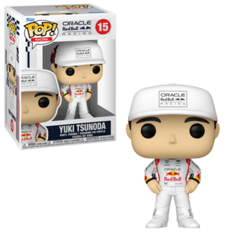 FUNKO POP! Yuki Tsunoda 15 Oracle Red Bull Racing F1 Pre-Order