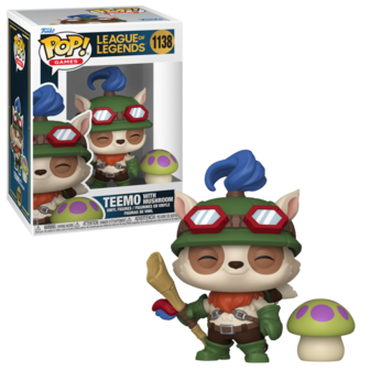FUNKO POP! Teemo with Mushroom 1138 League of Legends Pre-Order