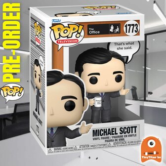 FUNKO POP! Michael Scott (That&#039;s what she said) 1773 The Office Pre-Order