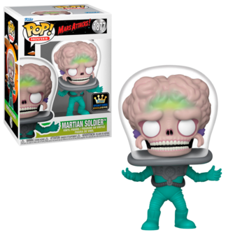 FUNKO POP! Mars Attacks Martian Soldier 1877 Mars Attack Exclusive