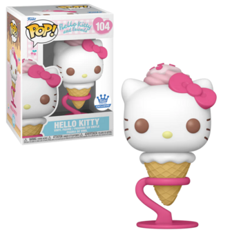 Funko POP! Sanrio: Hello Kitty And Friends - HELLO KITTY AS ICE CREAM CONE 104 Exclusive