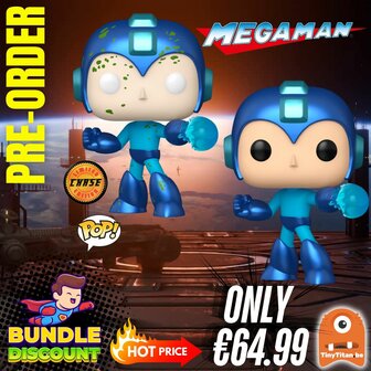 FUNKO POP! Super Discount Bundle of 1 + CHASE MEGA MAN FUNKO FUSION Pre-Order