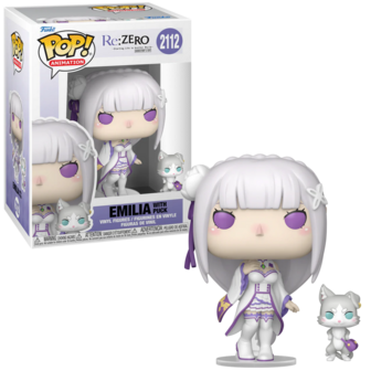Funko POP! EMILIA WITH PUCK 2112 RE ZERO Pre-Order