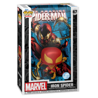 Funko POP! Marvel Comic Cover: The Amazing Spider-Man 67 Iron Spider Exclusive