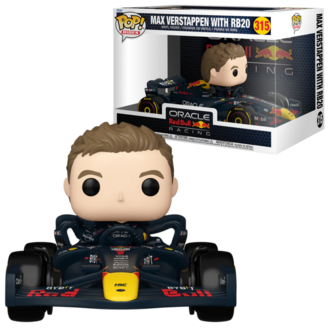 Funko POP! RIDE DLX MAX VERSTAPPEN WITH RB20 315 Formula 1 ORACLE RED BULL RACING